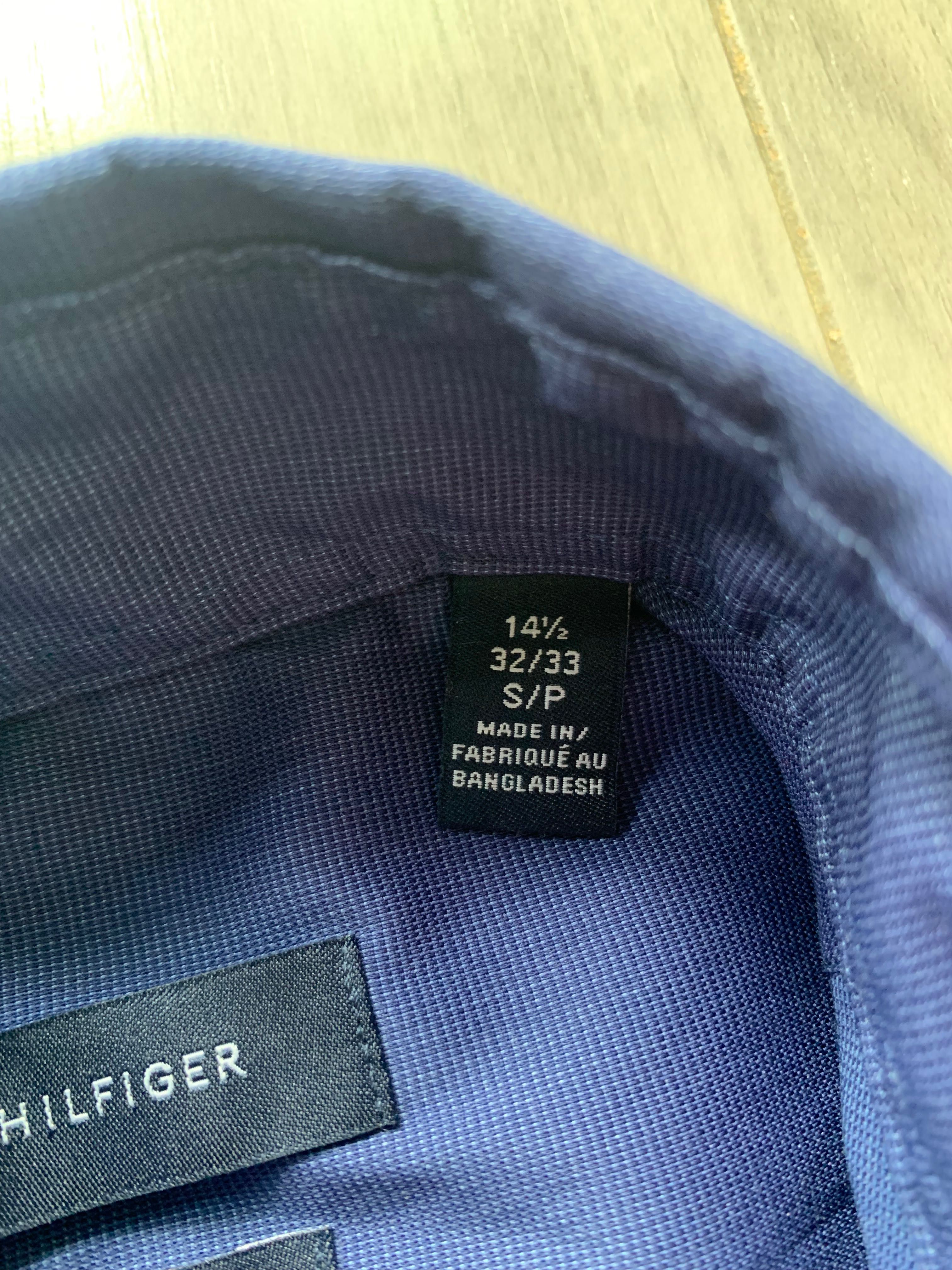 Koszula męska wizytowa garniturowa Tommy Hilfiger S
