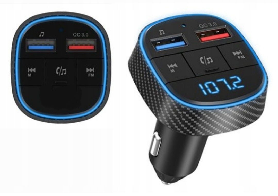 Nadajnik FM Golvery Bluetooth do samochodu BC57