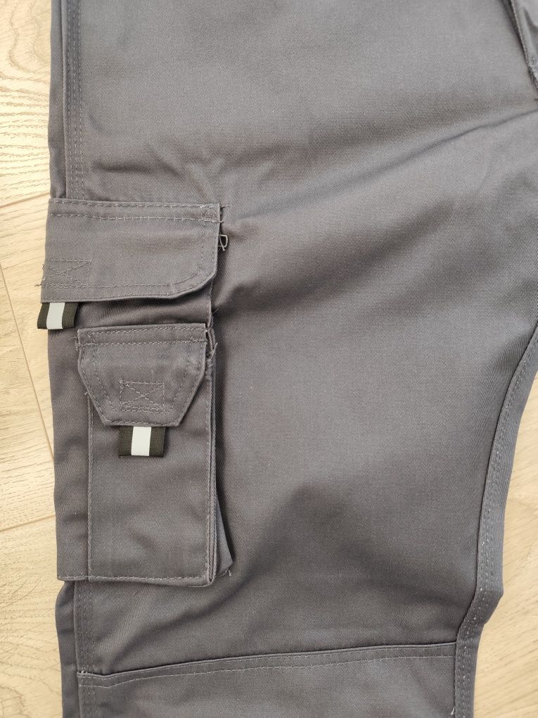 Spodnie robocze TuffStuff Work Wear Pro warsztat męskie szare mocne 32