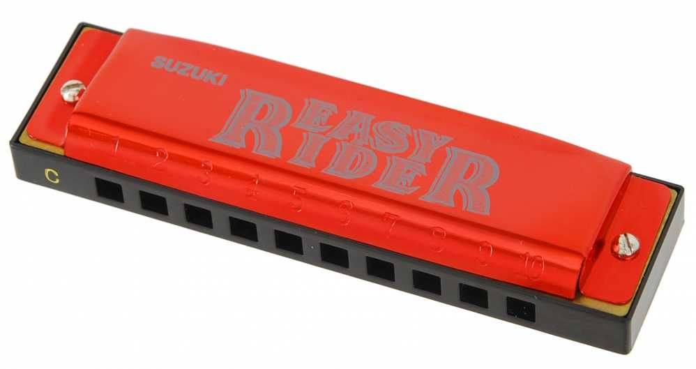 Harmonijka EZR-20 C Easy Rider Suzuki RED