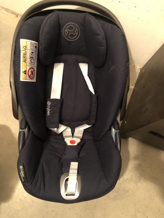 Fotelik Cybex cloud z i-size granatowy