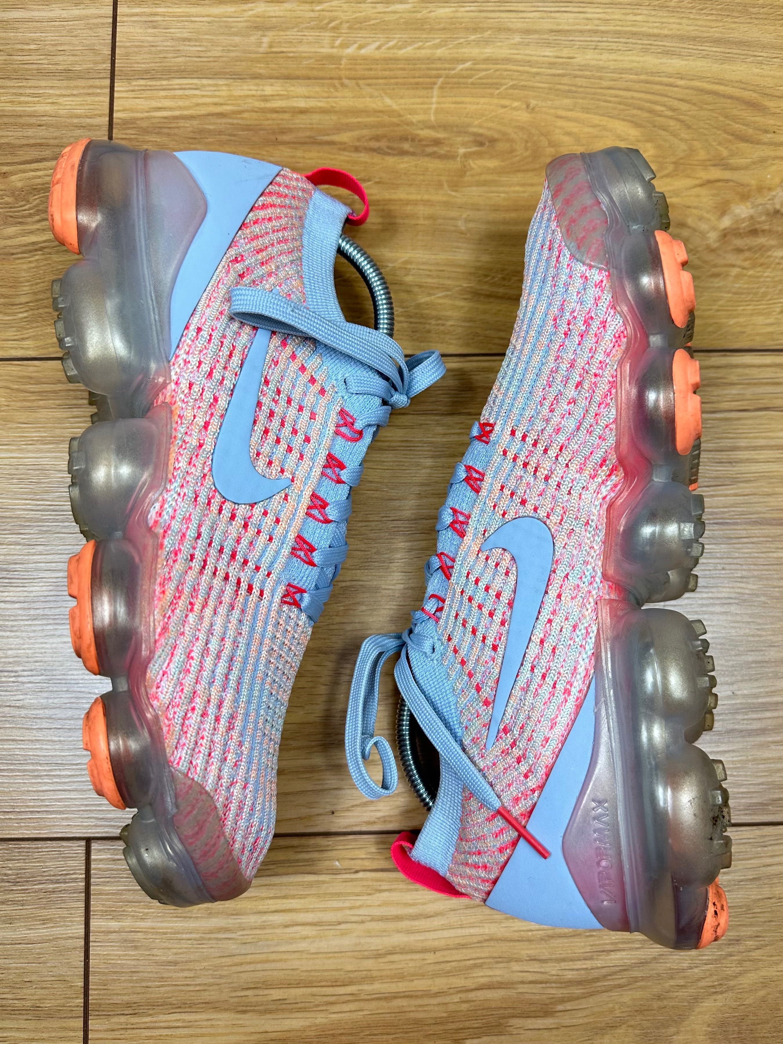 Buty Nike Air VaporMax Flyknit 3 Hydrogen Blue/Orange Pulse