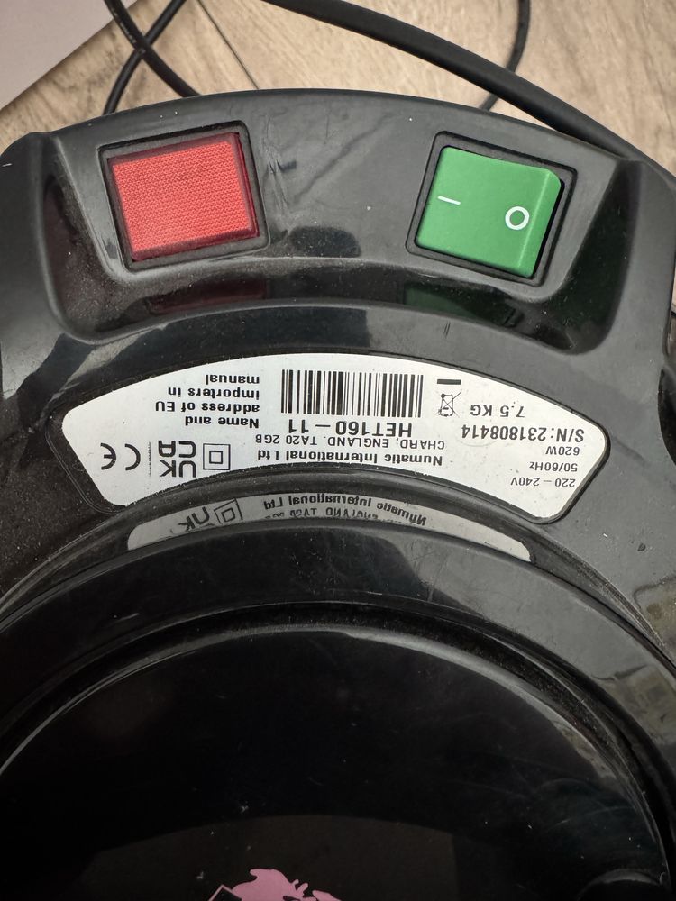 Odkurzacz Numatic Hetty HET200 620W jak nowy
