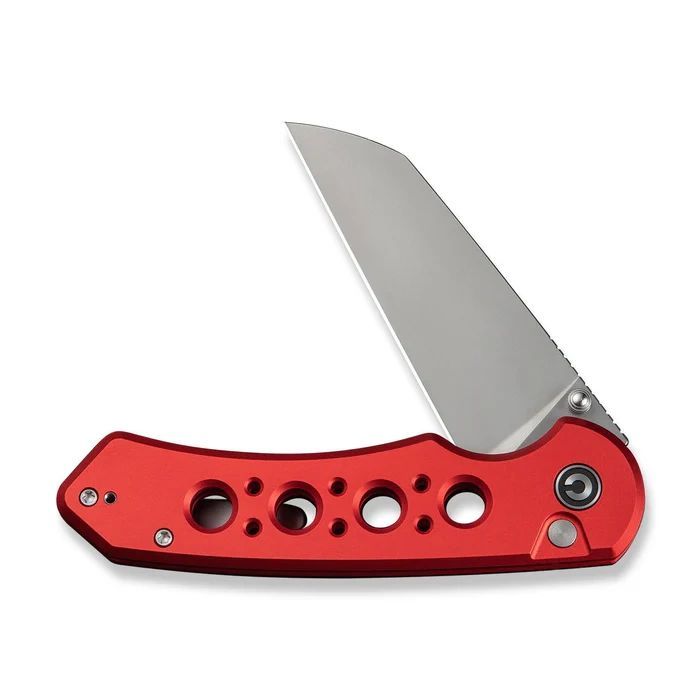 Nóż składany Civivi Pragma Prime Red Aluminium, Stonewashed 14C28N
