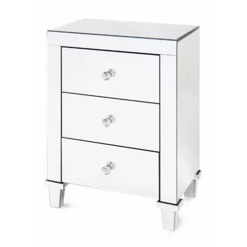 Lustrzana komoda szafka w stylu Glamour 66x45x38cm
