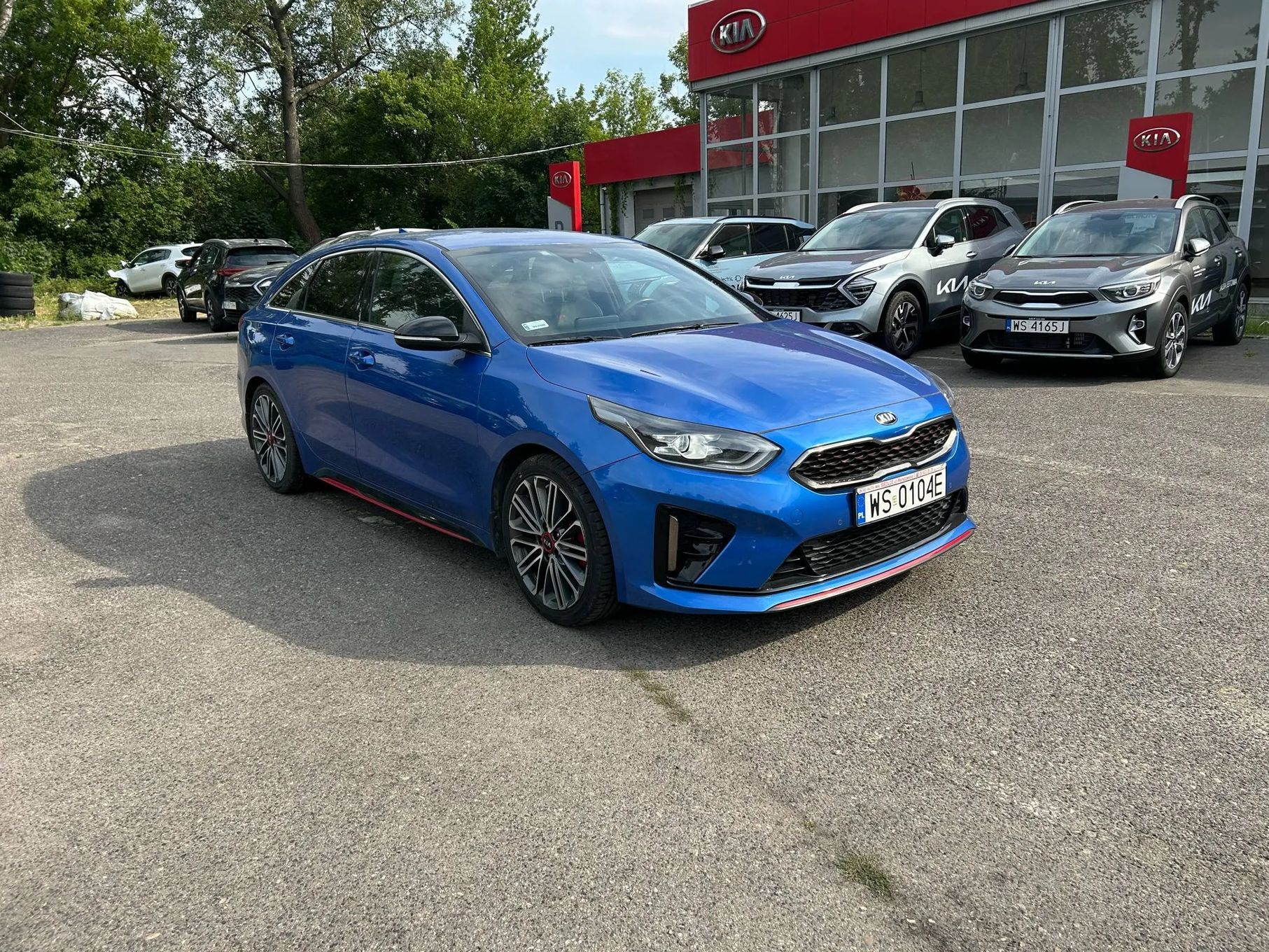 Kia ProCeed Pierwszy właścicel, mały przebieg, 2019 rok, okazja