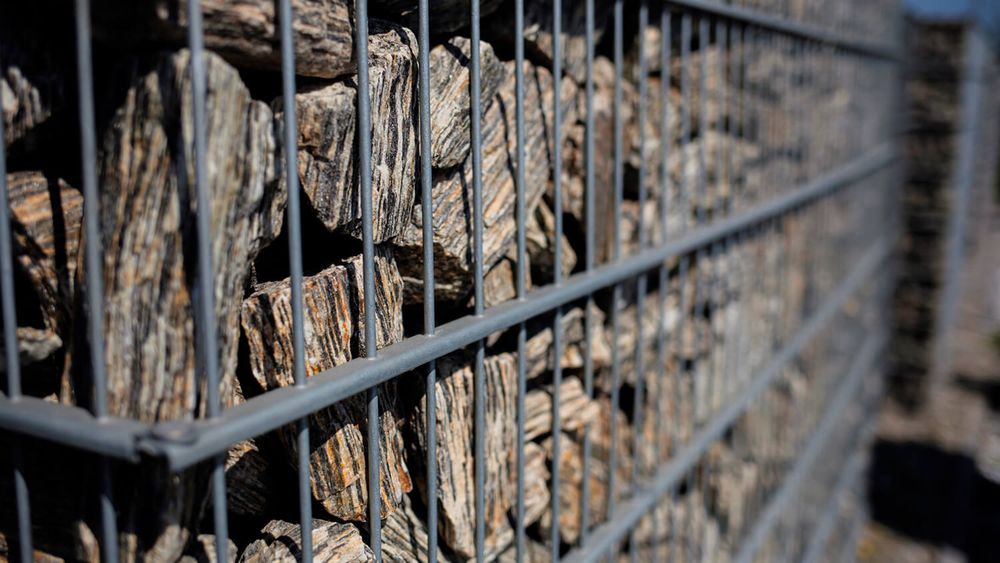 KORA KAMIENNA DO GABIONÓW 63 Kamień Gabionowy Gabion Gnejs Akwarium