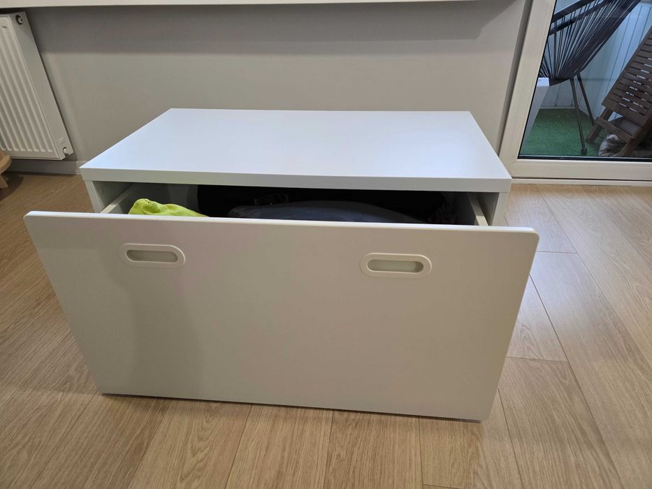 Pojemnik z ławką 90x52x48 cm - IKEA FRITIDS/STUVA