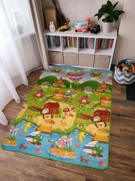 Килимок дитячий розвиваючий кімнатний на підлогу