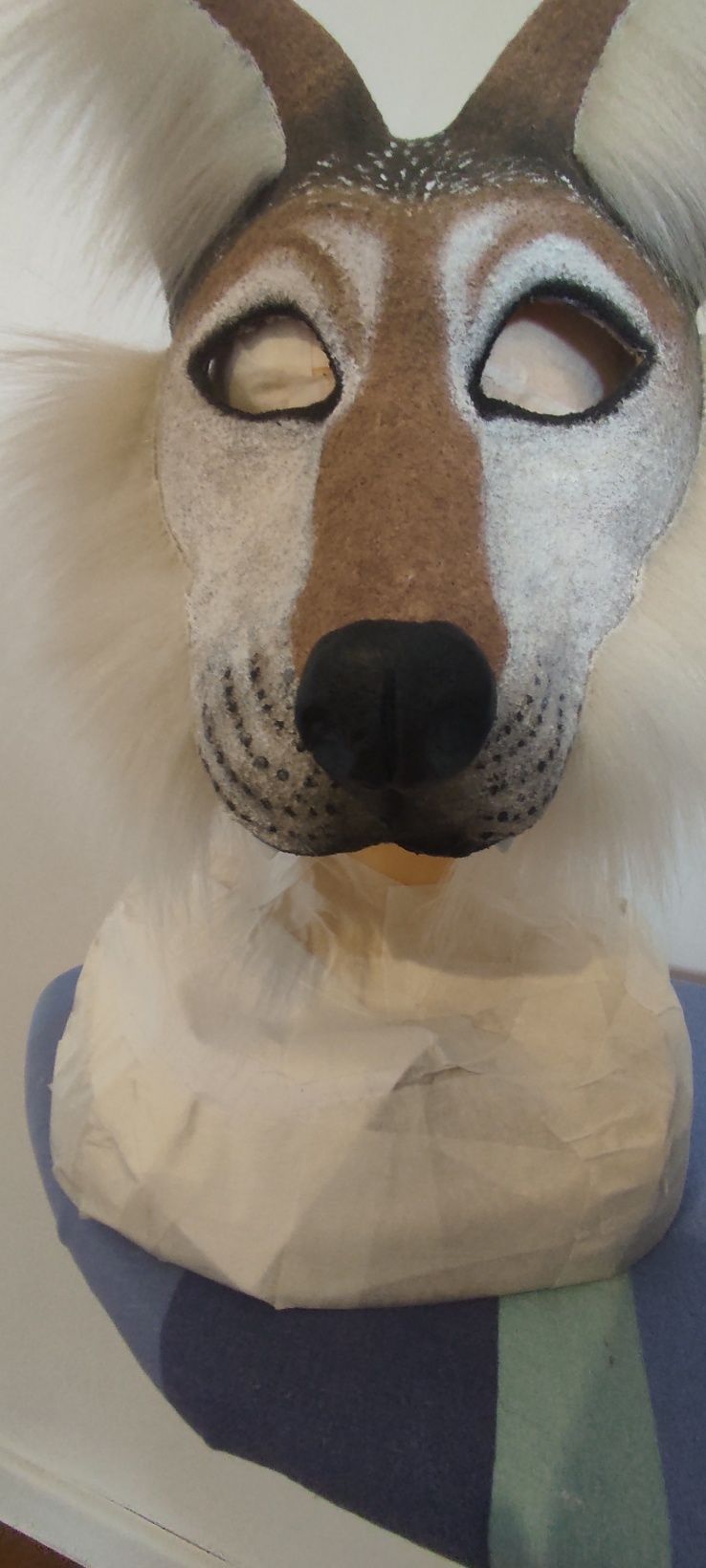 Therian maska mask wilk psowata furry fursuit
