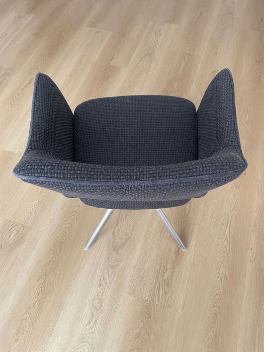 Krzesło obrotowe Sailine antracyt/srebrny