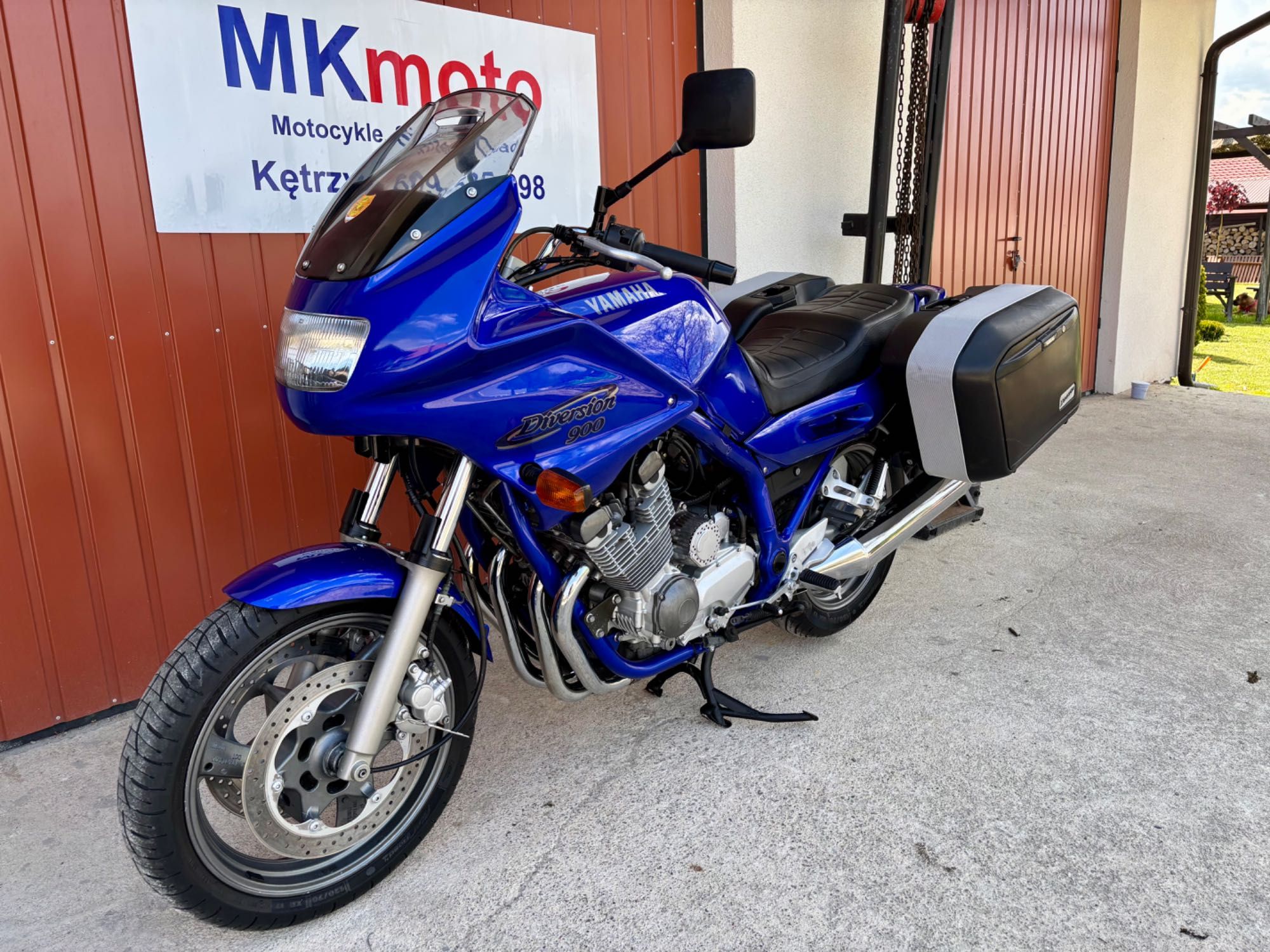 Yamaha XJ900 Diversion Kufry Niemcy 1-Właś Tylko 48.oookm Nowe Opony