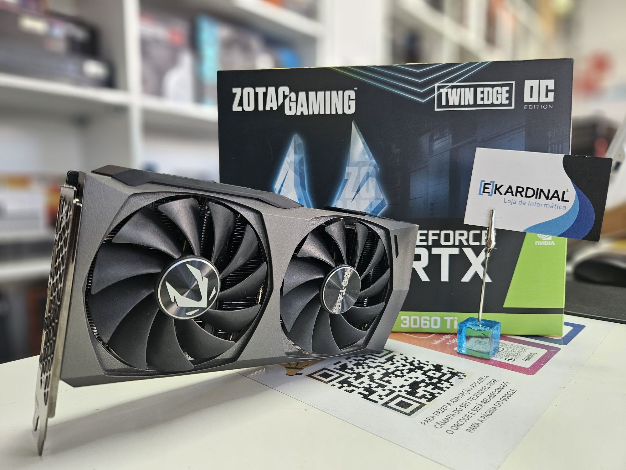 Zotac RTX 3060TI 8GB twin Edge OC LHR