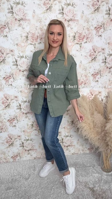 Katana Jeansowa 100% Bawełna