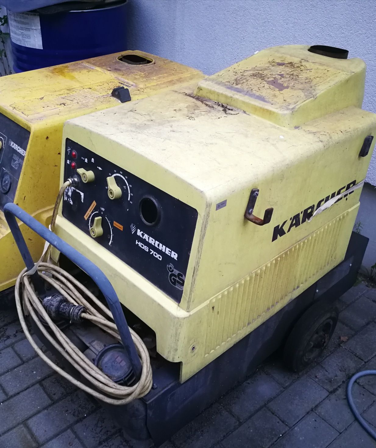 Karcher Hds 700 na ropę uszkodzony okazja