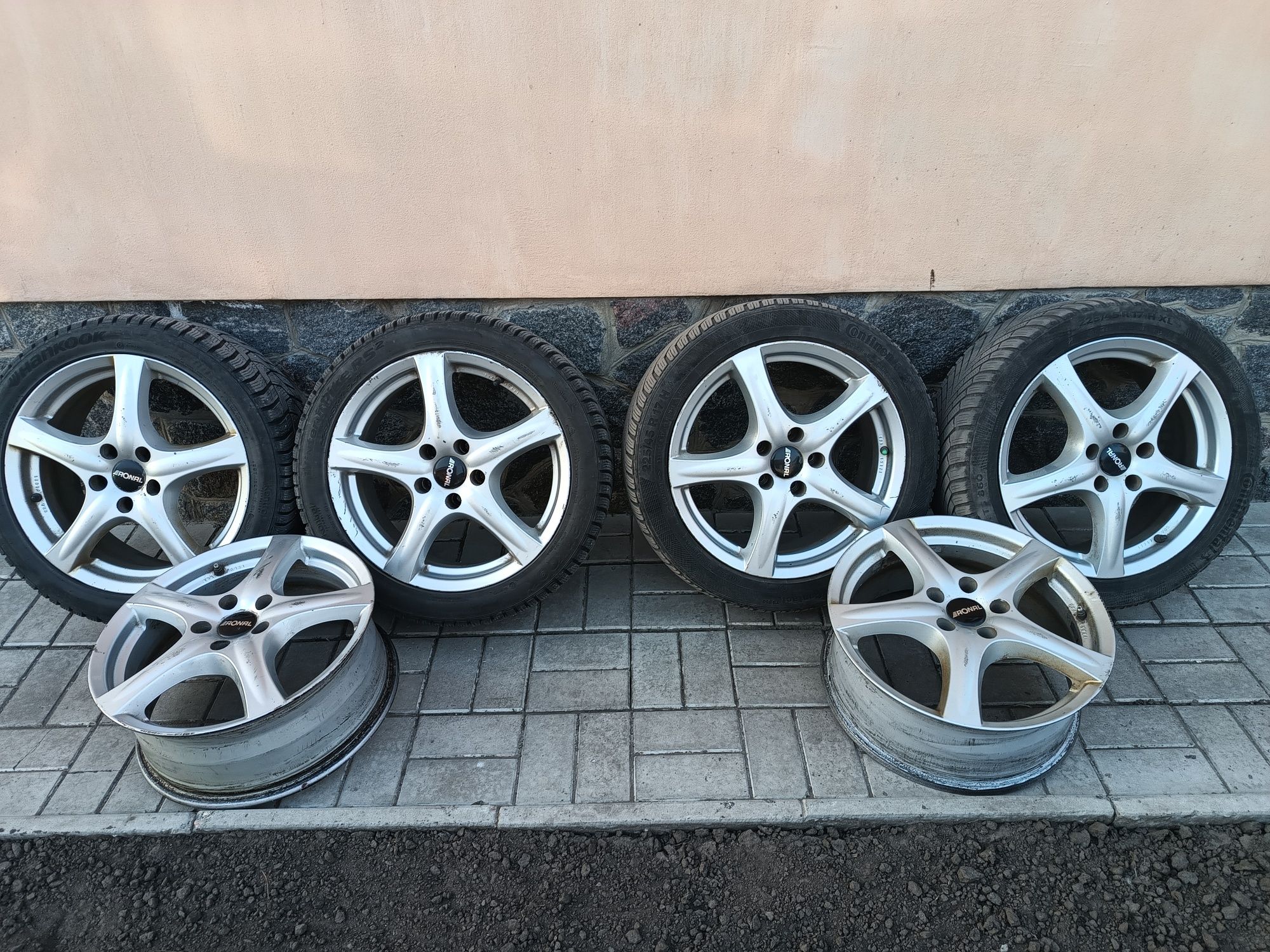 Диски 5/112 R17 Audi, Skoda, VW