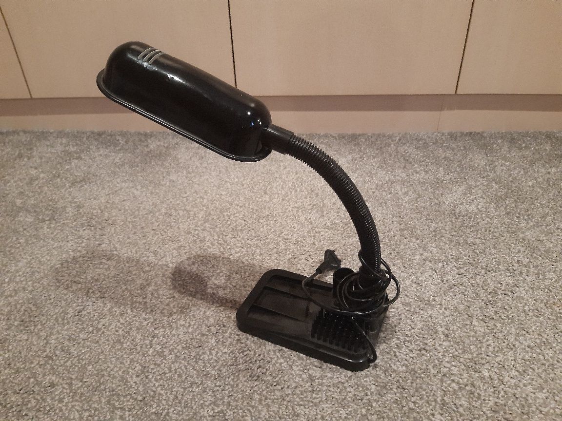 Lampka biurkowa na biurko czarna
