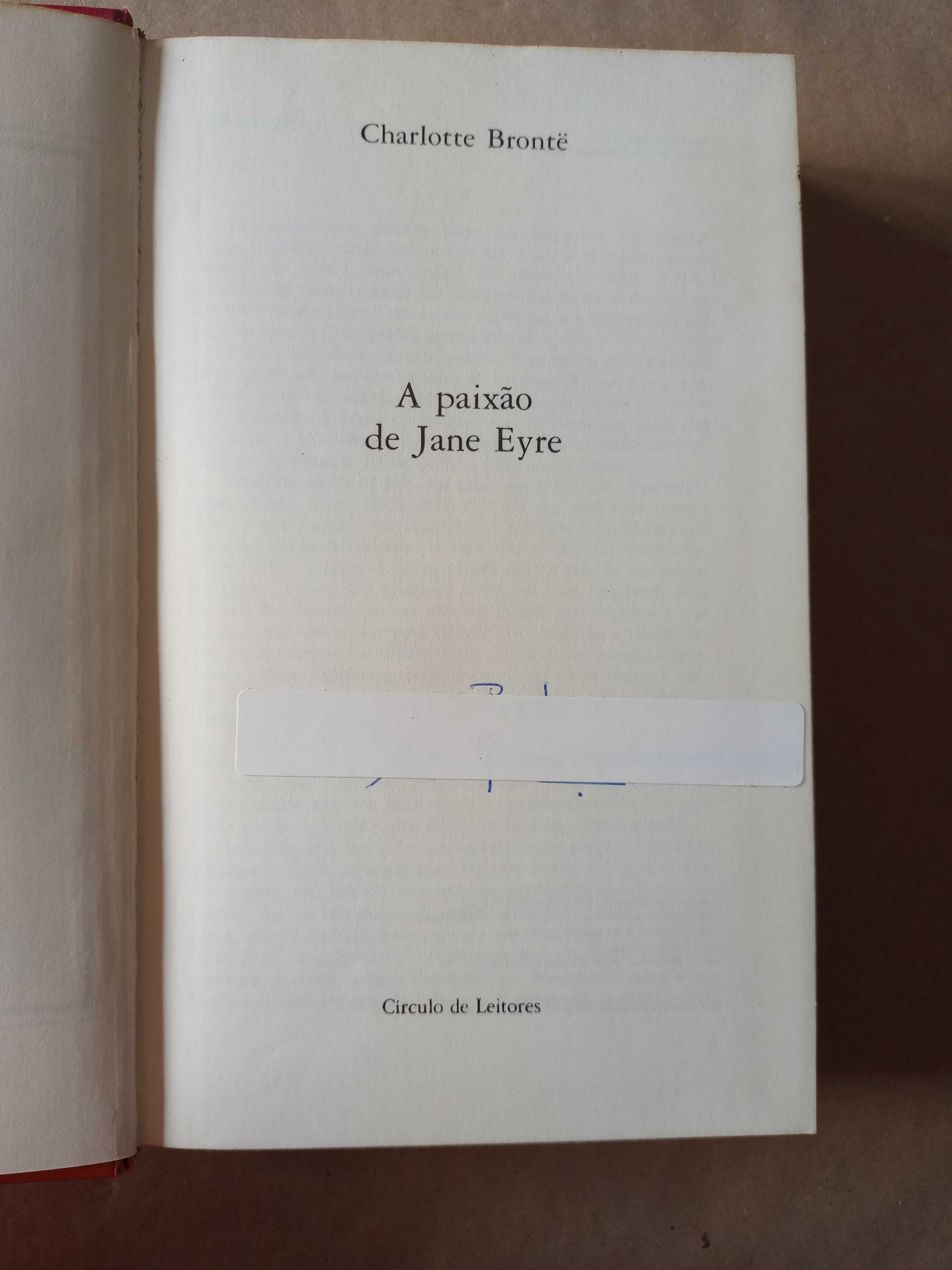 A Paixão de Jane Eyre de Charlotte Bronte