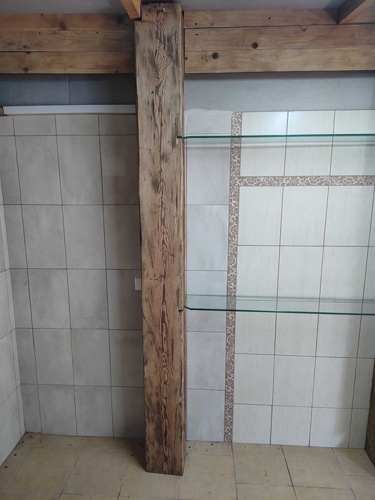 Belka dekoracyjna z litego drewna – 250 cm