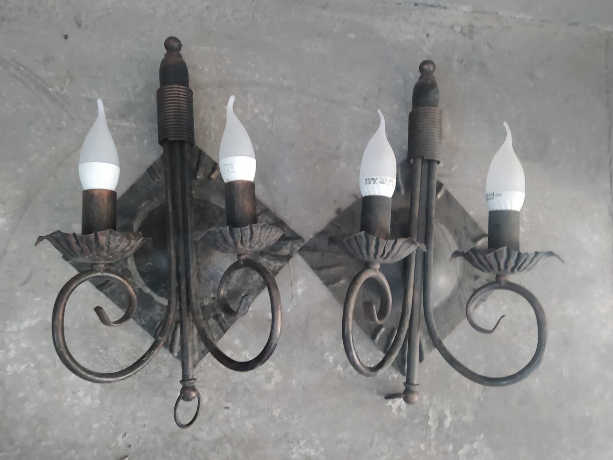 Lampa Wisząca + Lampka Nocna + 2 Kinkiety