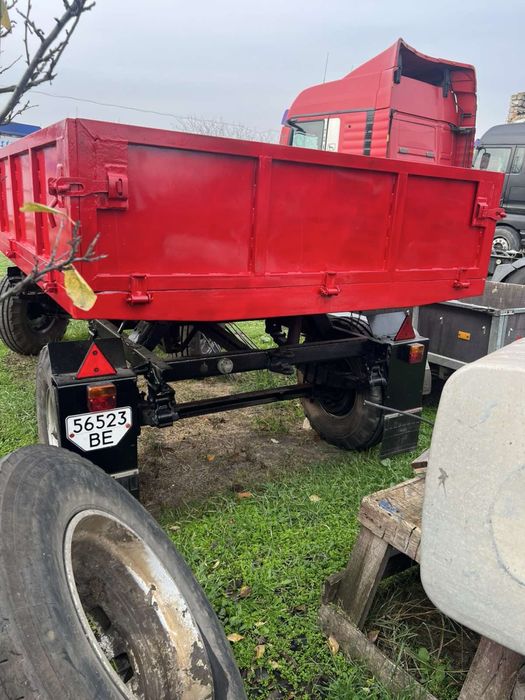 тракторний самосвальний причіп 2ПТС-4