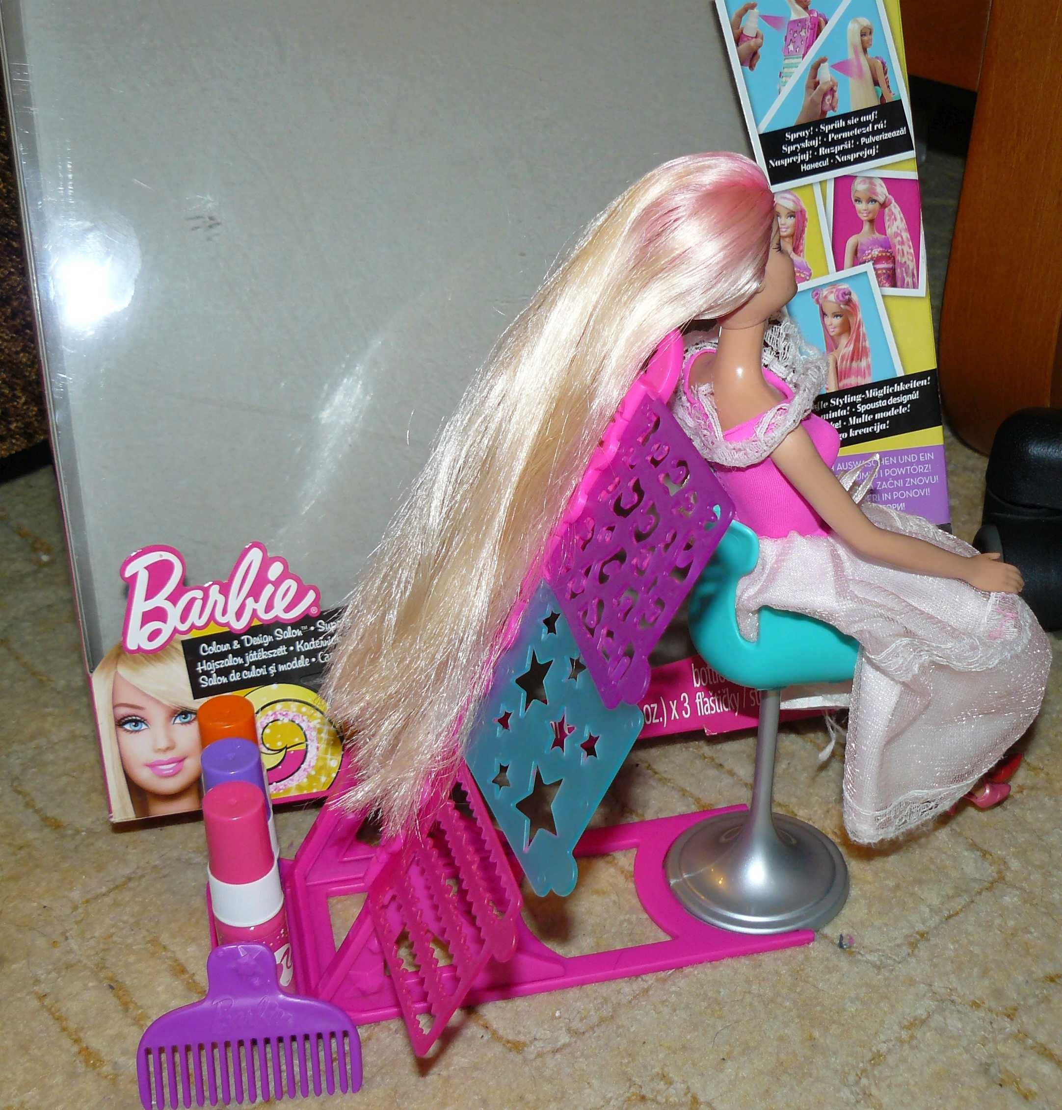 Barbie-stylizacja włosów