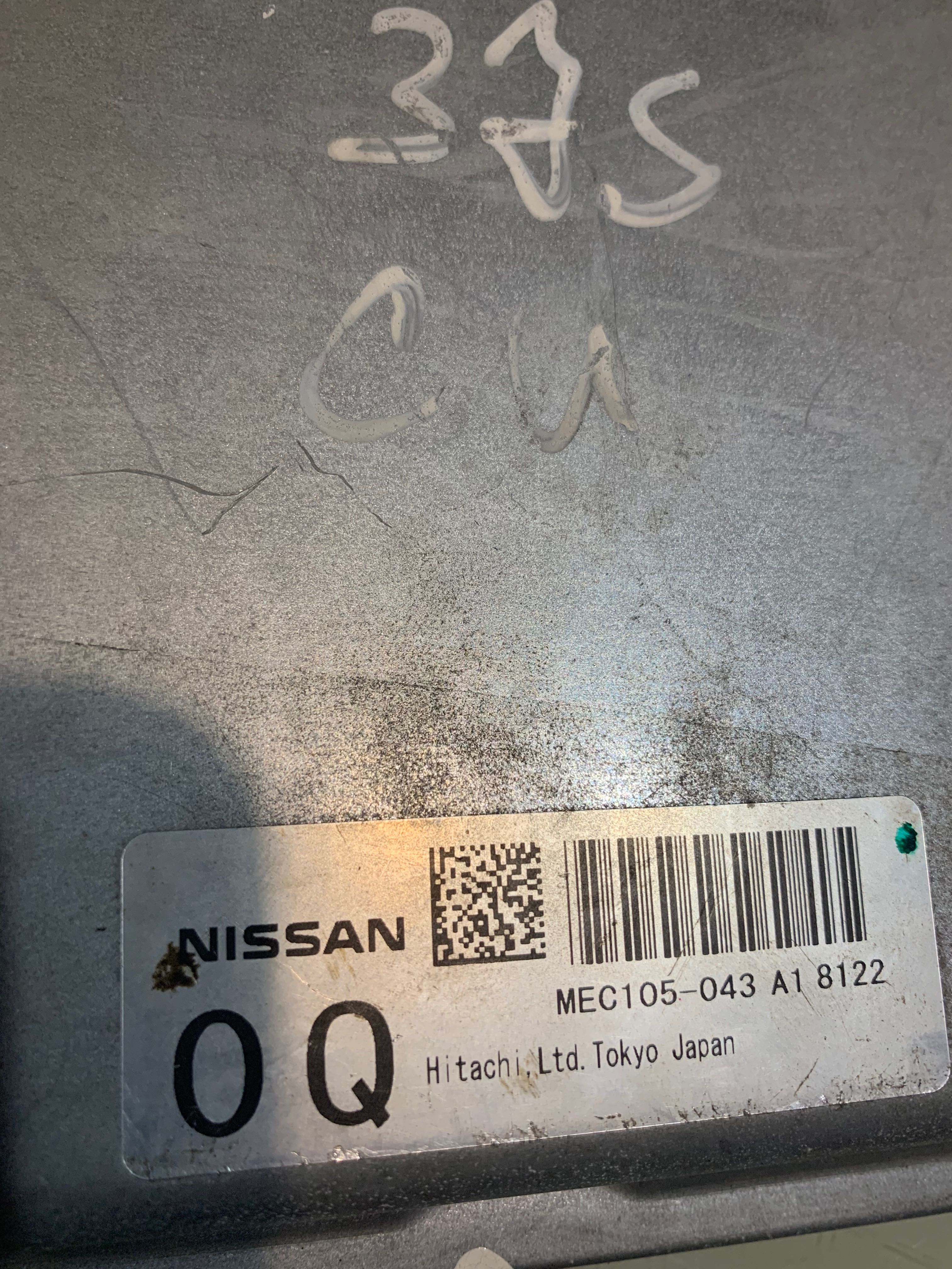 Блок управления двигателя Infiniti Nissan mec105-043 Мозги