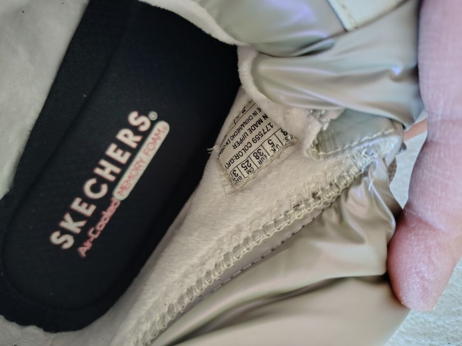 Skechers Uno кросівки, черевики дутики жіночі скечерс.