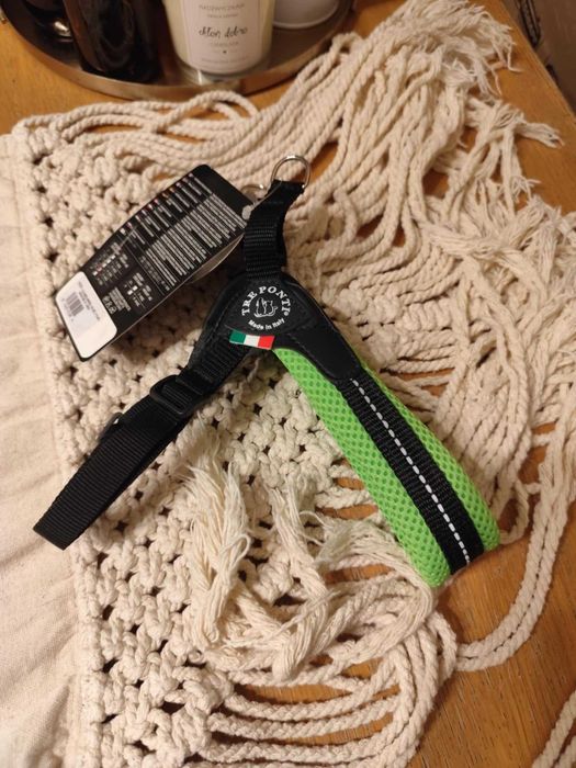 Szelki TRE PONTI Mesh Easy Fit Zielone rozmiar 2,5 - od 43 do 58 cm