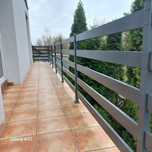Balustrada balustrady  aluminiowe malowane proszkowo