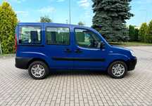 Fiat Doblo 1.9MultiJet 105KM Salon PL 11300zł NETTO Iwł. 5os. I rej. 2009r FV23%