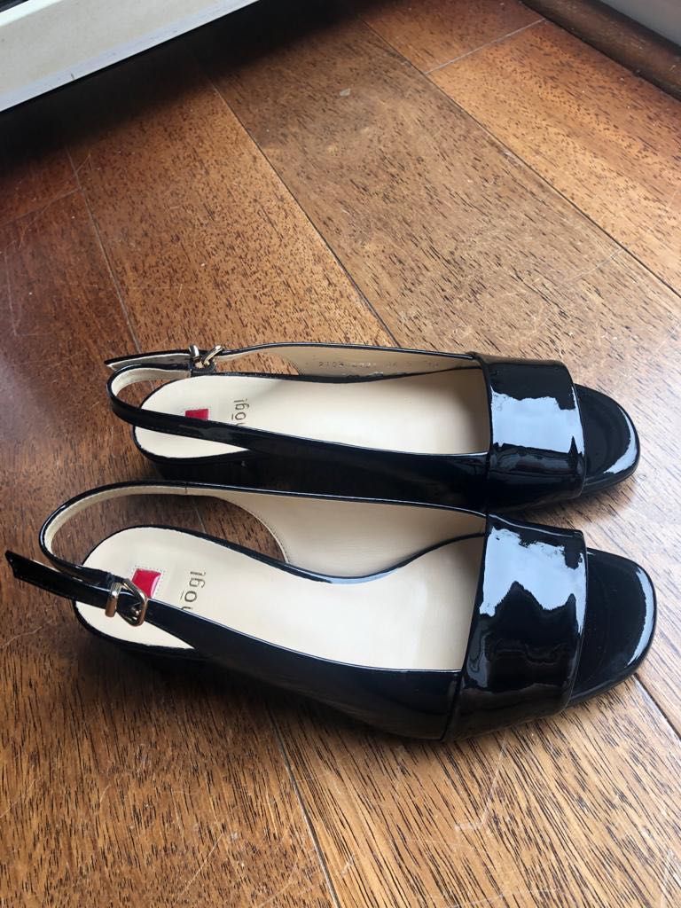 Buty Hogl 38 lakierki