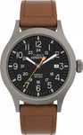 Zegarek Męski Timex Expedition Scout Podświetlenie Indiglo Pasek Skóra