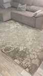 Tapete pelo curto 160 x 235cm tons de cinza