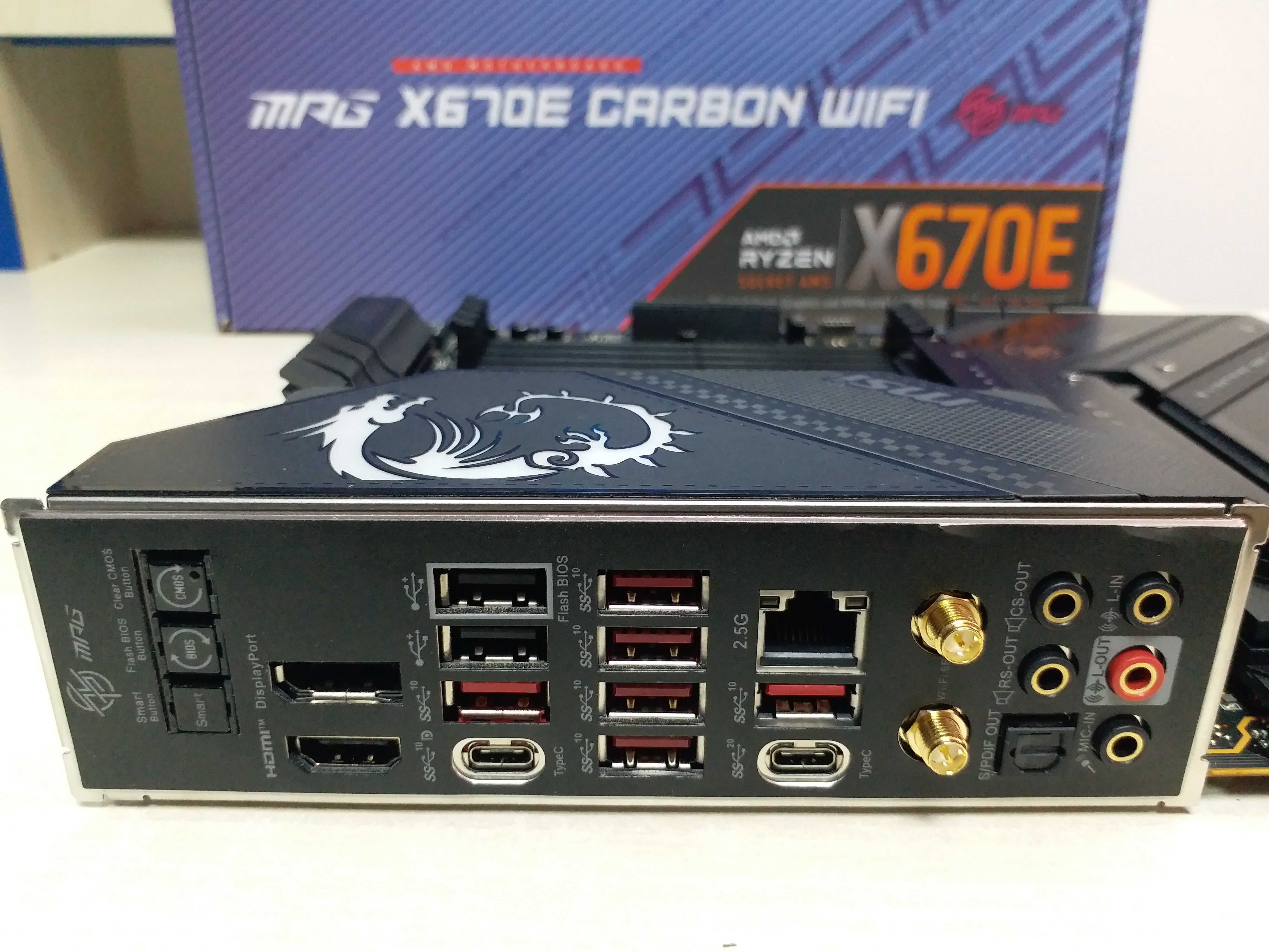 Топ плата MSI MPG X670E Carbon WiFi