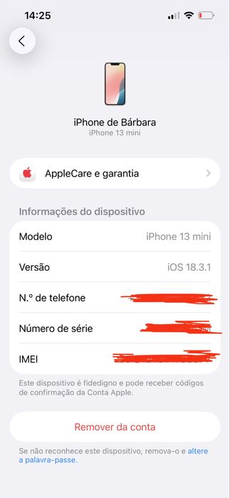iPhone 13 Mini (Luz Estrelas - Grade A - 128GB)