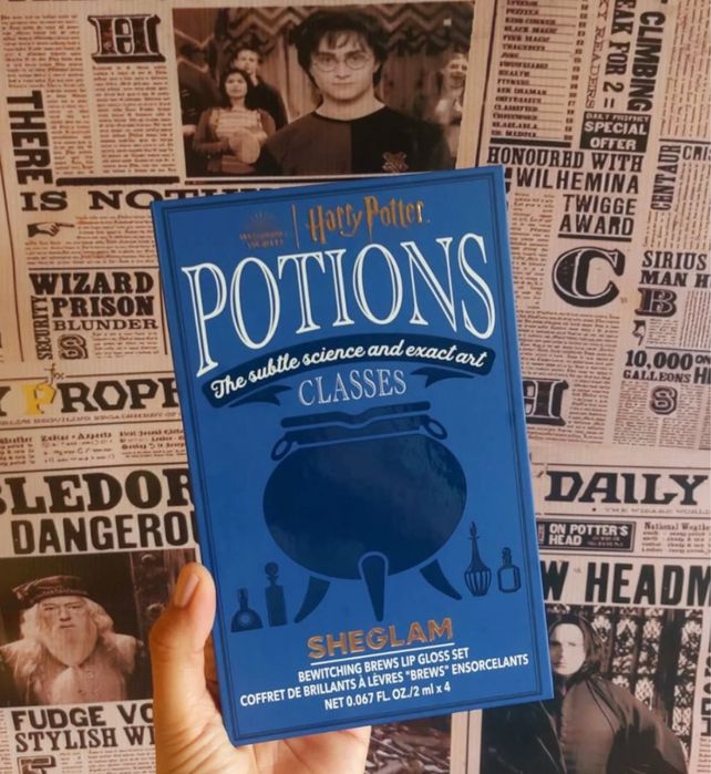 Набір блисків для губ HARRY POTTER Sheglam 4шт.