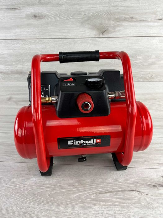 Koмпpecop aкумулятopний Einhell TE-AC З6/6/8 Li OF Set