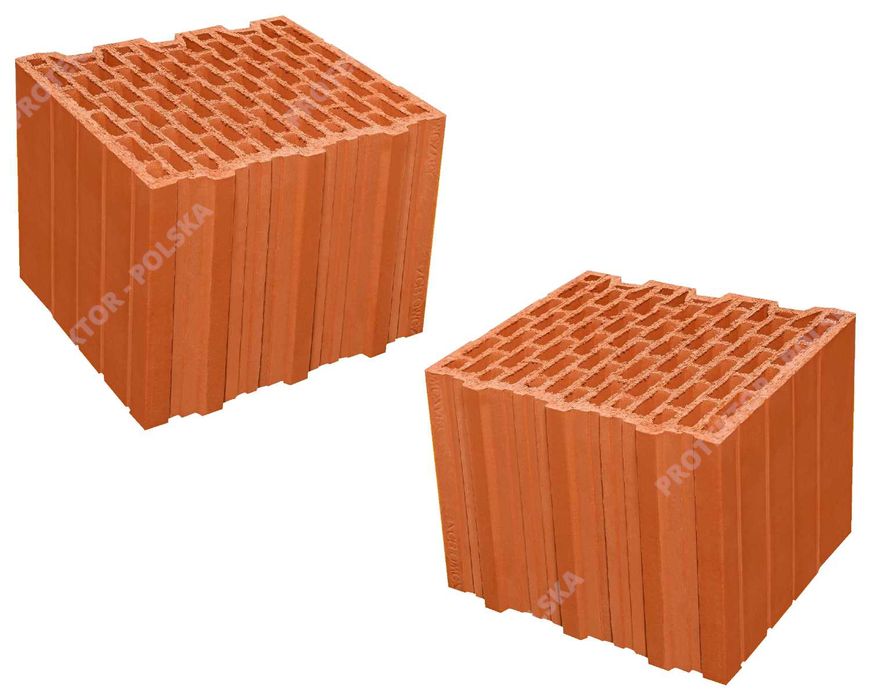 pustak TERMOTON 30cm cegła max kratówka mur maks DIAMENT SZLIF OWCZARY