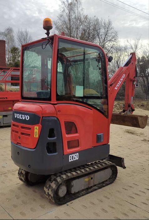 Minikoparka volvo EC15D cesja leasingu