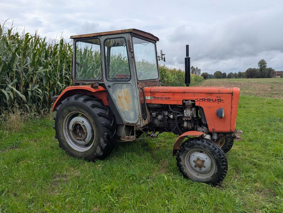 Traktor Ursus C360 C-360 3P wspomaganie