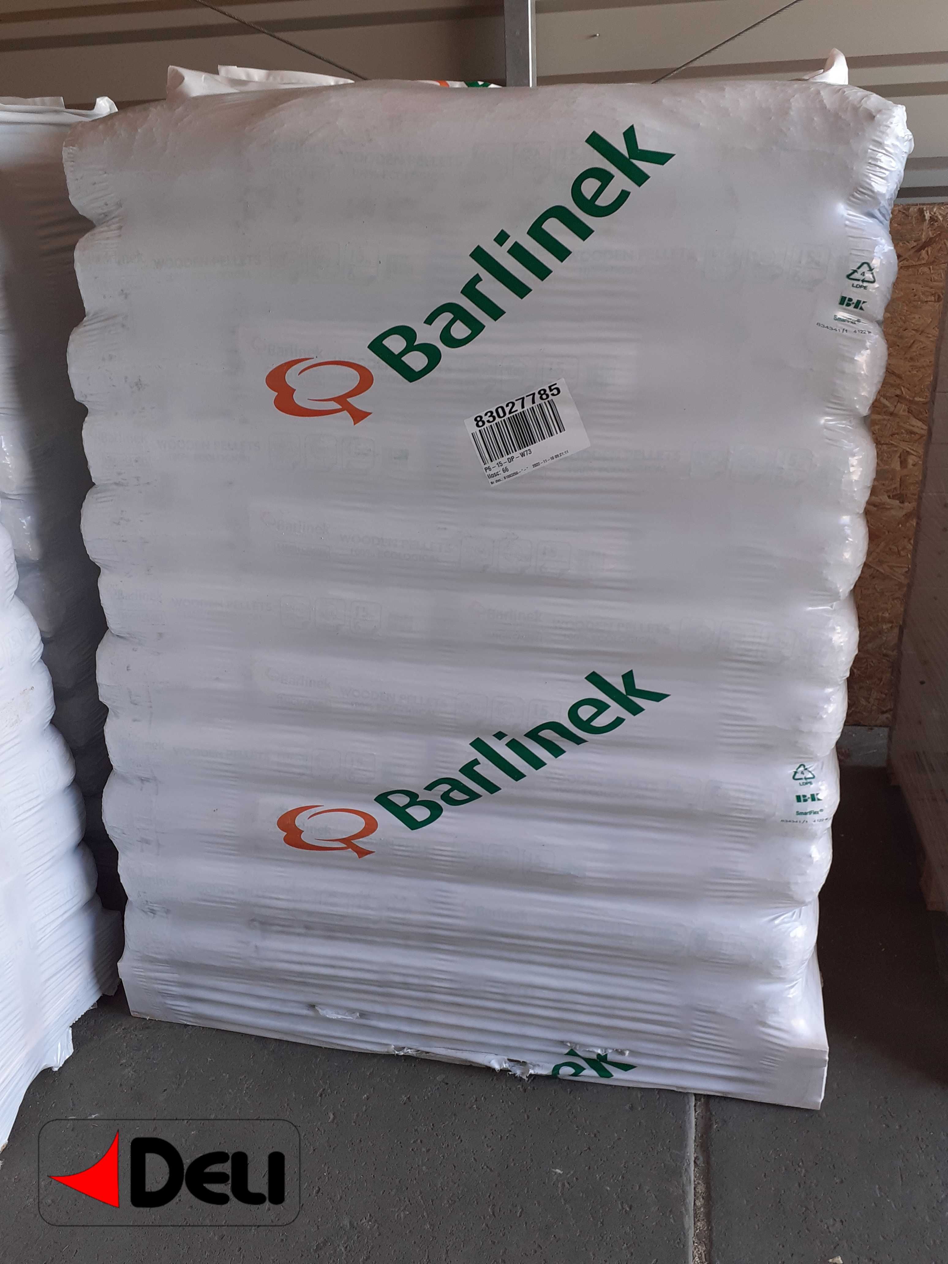 Pellet BARLINEK 6mm Certyfikat ENplus A1 DIN PLUS