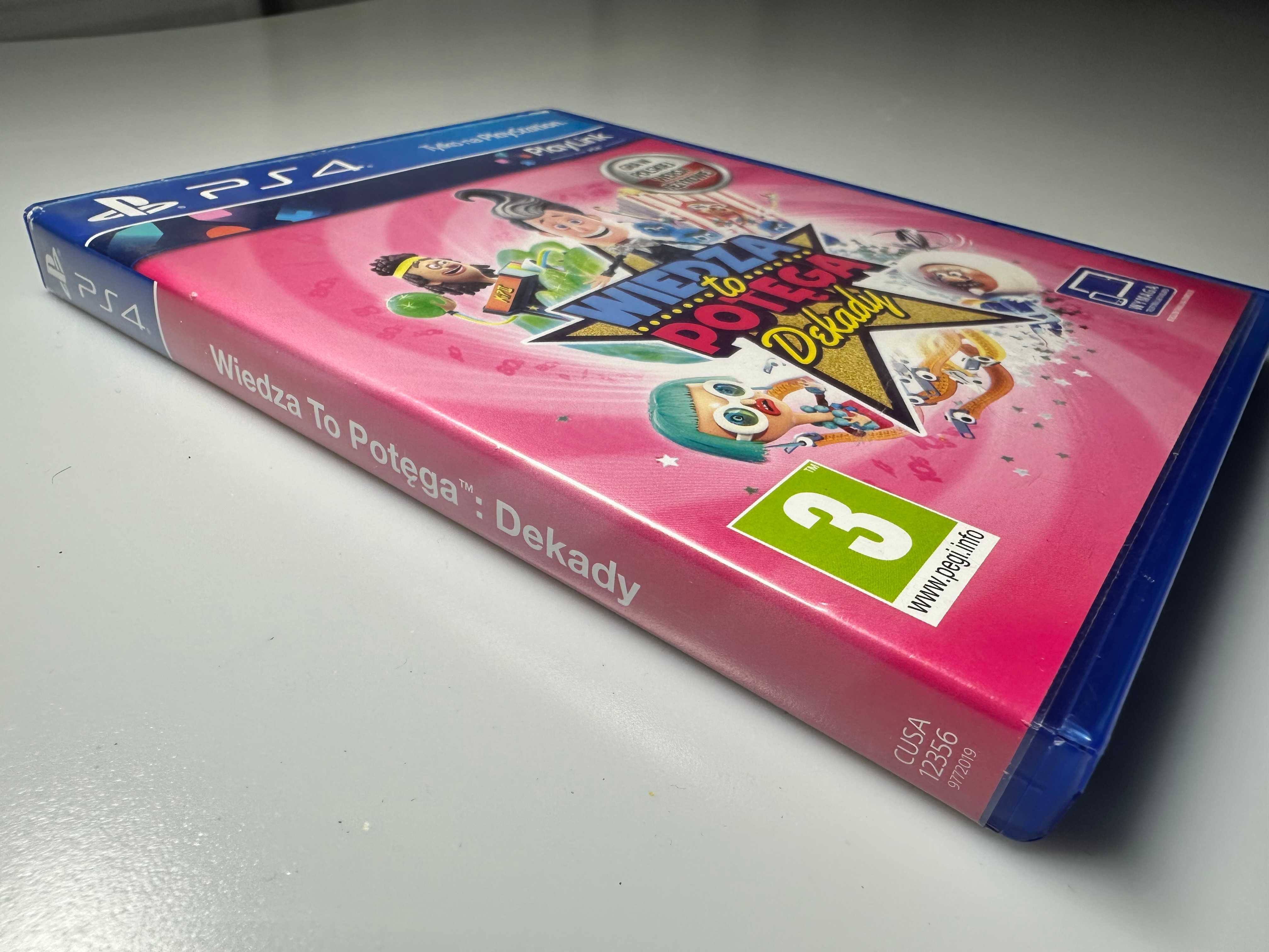 Gra PS4 Wiedza to Potęga Dekady stan BDB Dubbing PL polska wersja PL