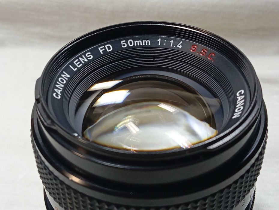 Canon FD 50mm 1:1.4 S.S.C. полный комплект