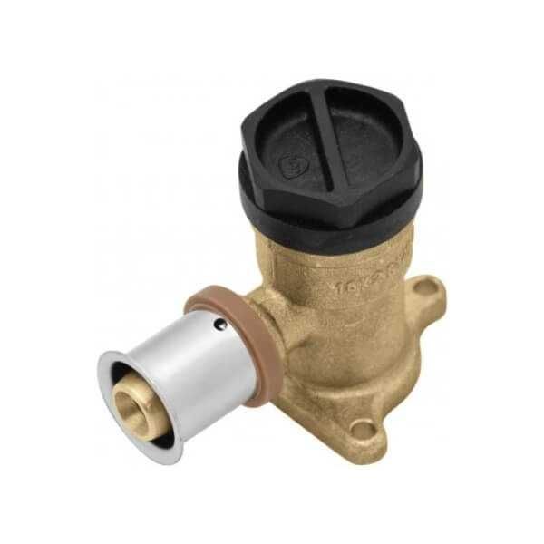 Kolano ścienne mosiężne z uszami GW 16 KAN-therm ultraPRESS 23 szt.