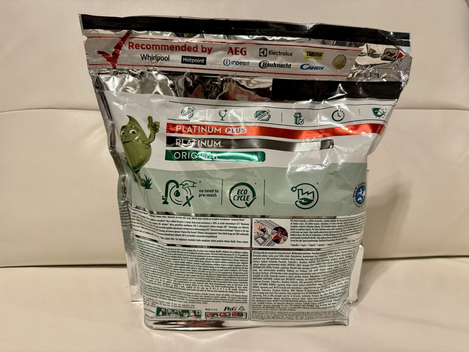 Fairy Platinum All in one - kapsułki do zmywarki, 100 sztuk