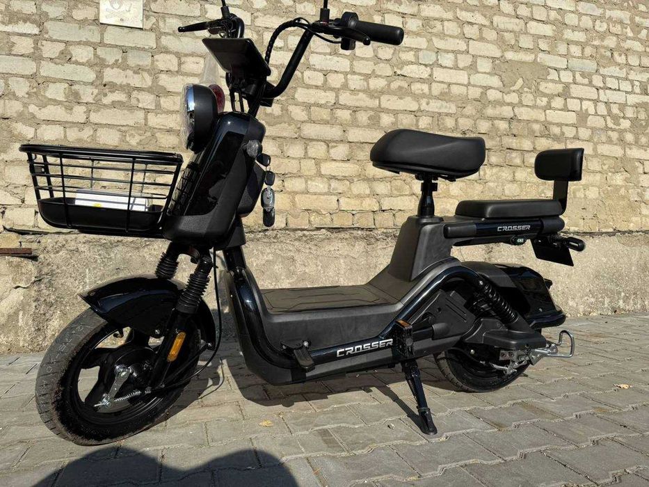 Електровелосипед Електроскутер Двомісний Crosser CR2 (500W, 60V, 20Ah)