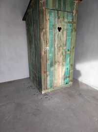 WC, kibel drewniany