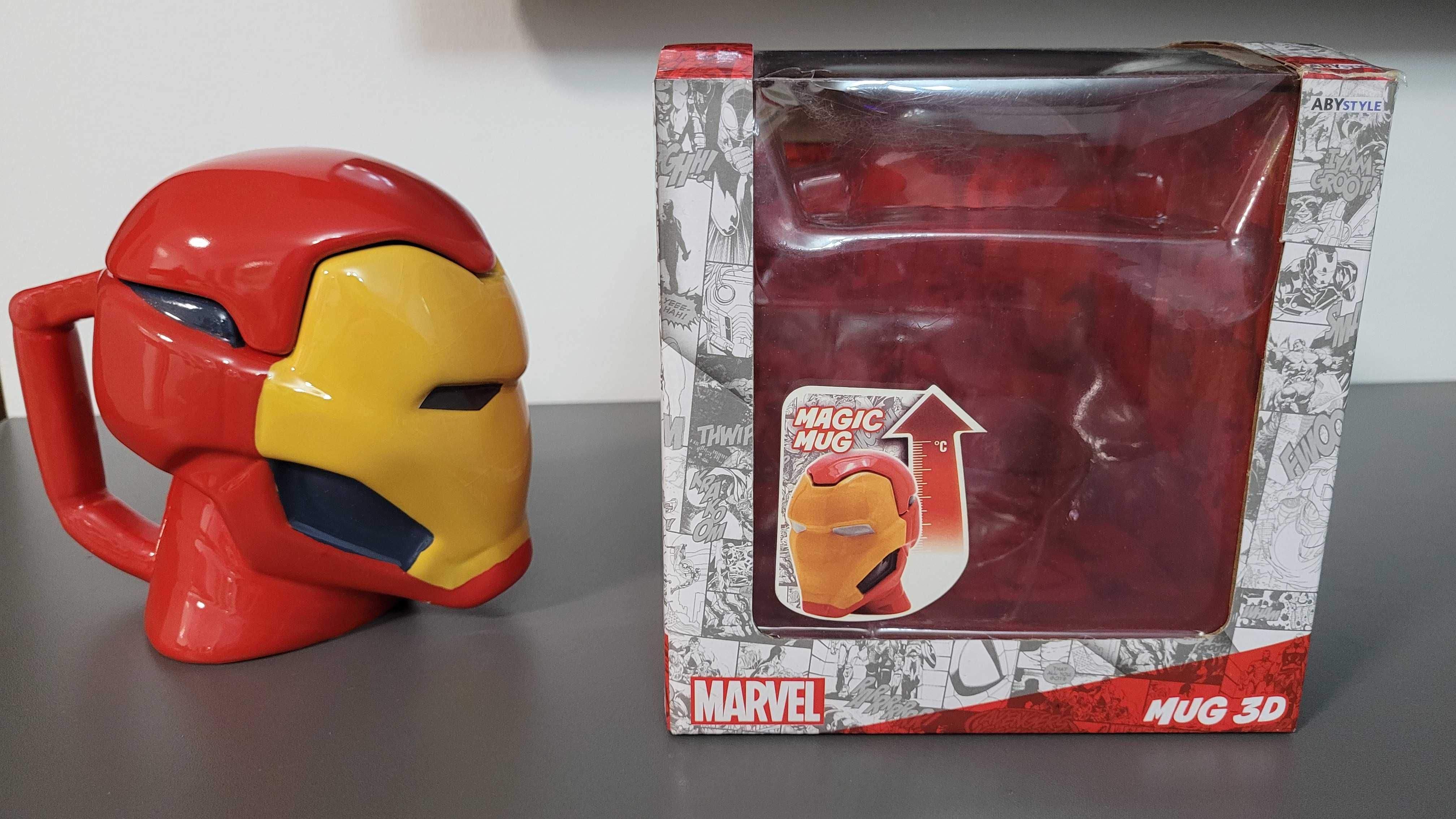 NOWY Kubek Iron Man Marvel 3D