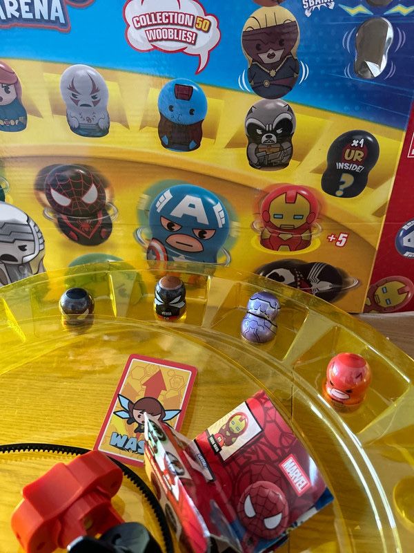 Marvel WOOBLIES Crazy Arena 4 figurki